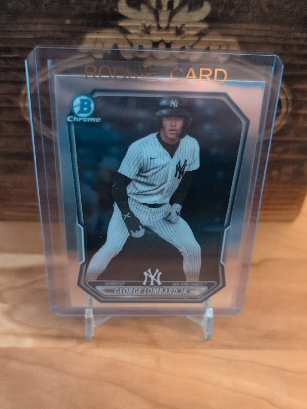 2026 Bowman Chrome George Lombard Jr. Rookie Prospect Card Yankees